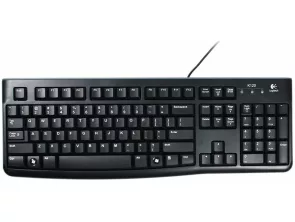 Logitech K120, Wired USB, US layout, Black