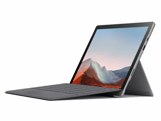 Microsoft Surface Pro 7+ Platinum (8GB) (256GB) (Touchscreen)-i5-11
