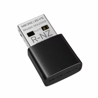 Mercusys MA20NB AC650 Nano WiFi Bluetooth USB Adapter Black